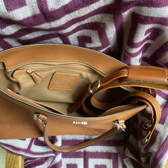 Authentic Coach Sophia Small Pebble Leather Tote - Picture 13 of 15